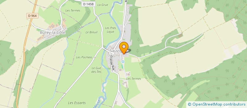localisation de l'entreprise MADAME NATHALIE GOFFETTE à SAUVIGNY