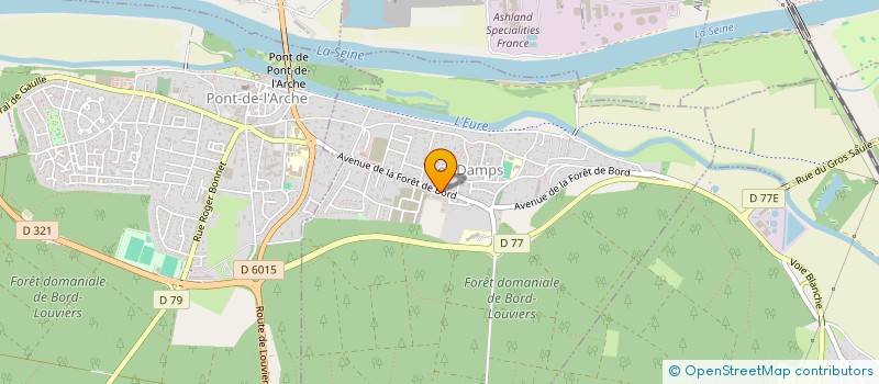 localisation de l'entreprise MADAME NATHALIE GOHAREL  PONT-DE-L'ARCHE