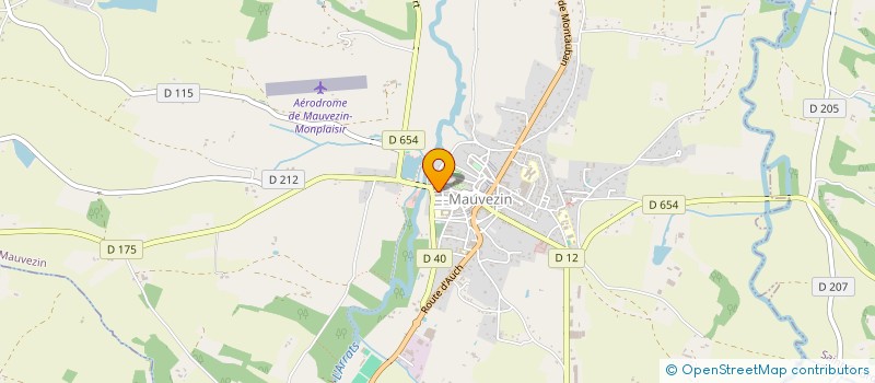 localisation de l'entreprise MADAME NATHALIE GOIN  MAUVEZIN