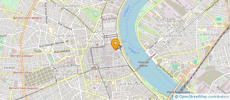 localisation de l'entreprise MADAME NATHALIE GOLDSTEIN MLYNARZ  BORDEAUX