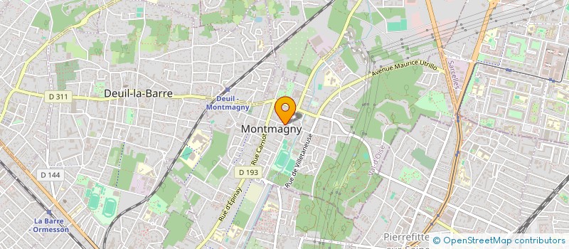 localisation de l'entreprise MADAME NATHALIE GOMEZ  LAMORLAYE