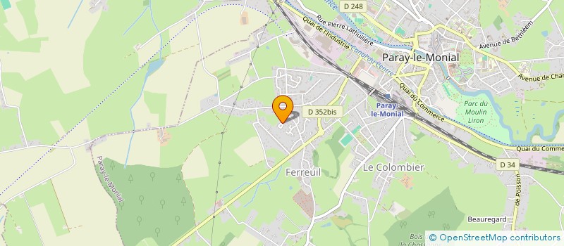 localisation de l'entreprise MADAME NATHALIE GOUBY  VITRY-EN-CHAROLLAIS