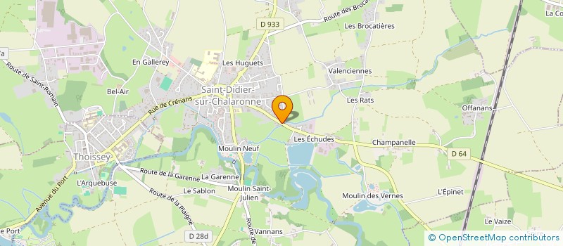 localisation de l'entreprise MADAME NATHALIE GOUILLON à VALEINS