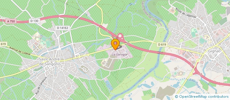 localisation de l'entreprise MADAME NATHALIE GOUTALAND  DARDILLY