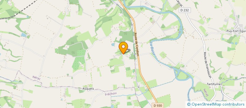 localisation de l'entreprise MADAME NATHALIE GOUZY  NERAC