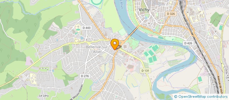 localisation de l'entreprise MADAME NATHALIE GOYON  BELLERIVE-SUR-ALLIER