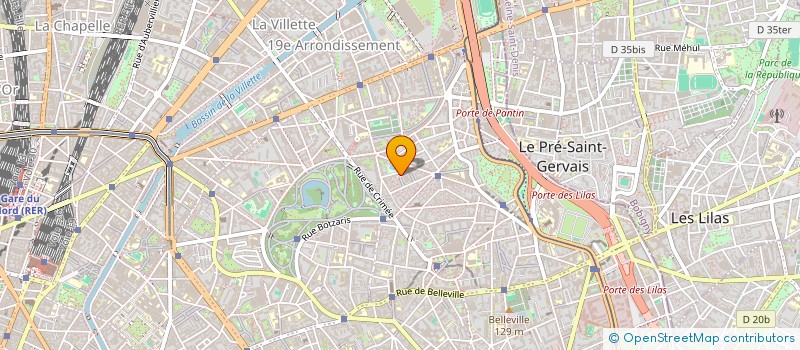 localisation de l'entreprise MADAME NATHALIE GRAILLOT  PARIS