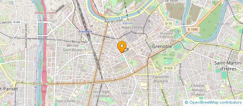 localisation de l'entreprise MADAME NATHALIE GRAL  GRENOBLE