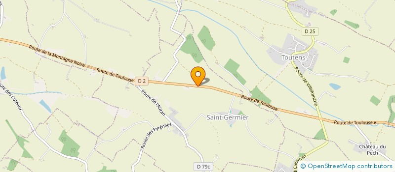 localisation de l'entreprise MADAME NATHALIE GRAMMONT  SAINT-GERMIER