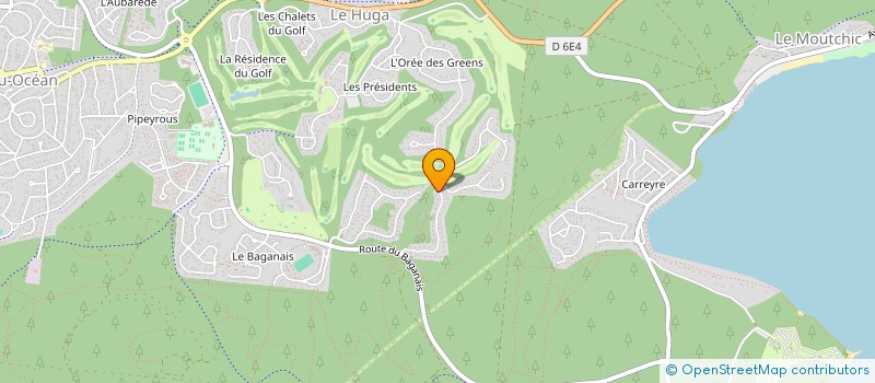 localisation de l'entreprise MADAME NATHALIE GRAND  LACANAU