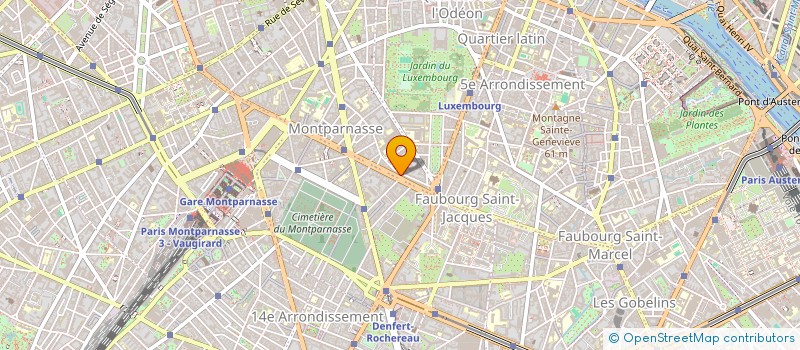 localisation de l'entreprise MADAME NATHALIE GRANDMAIRE  PARIS