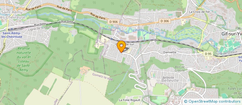 localisation de l'entreprise MADAME NATHALIE GRANGER à GIF-SUR-YVETTE