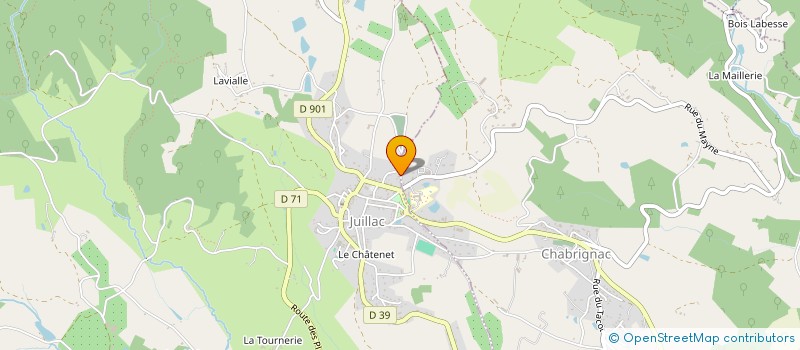 localisation de l'entreprise MADAME NATHALIE GRANIER à FRAYSSINET