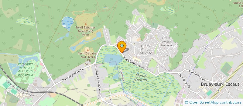 localisation de l'entreprise MADAME NATHALIE GRATTAROLA  RAISMES