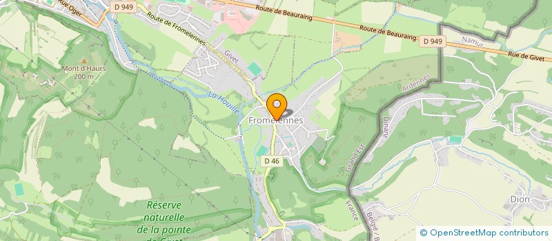 localisation de l'entreprise MADAME NATHALIE GRAULS  FROMELENNES