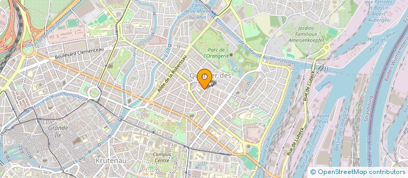 localisation de l'entreprise MADAME NATHALIE GRAUX  STRASBOURG