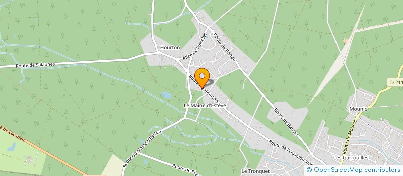 localisation de l'entreprise MADAME NATHALIE GRAVEY  SAINT-AUBIN-DE-MEDOC