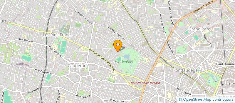 localisation de l'entreprise MADAME NATHALIE GRAWITZ  BORDEAUX