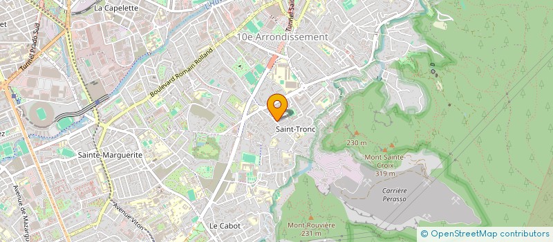 localisation de l'entreprise MADAME NATHALIE GREUEZ  MARSEILLE