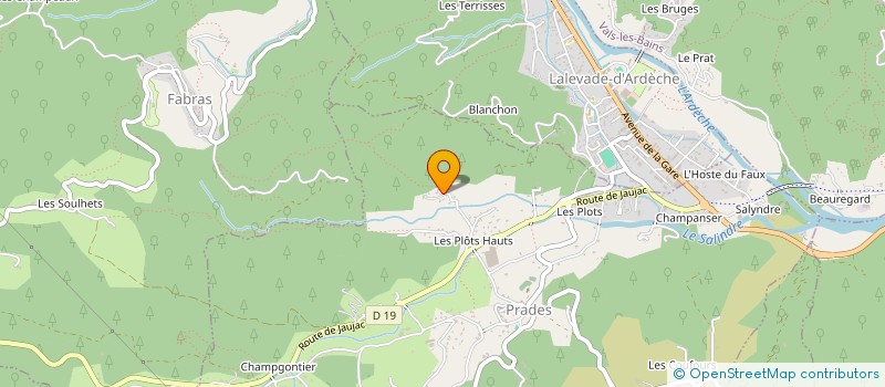 localisation de l'entreprise MADAME NATHALIE GRIL à AUBENAS
