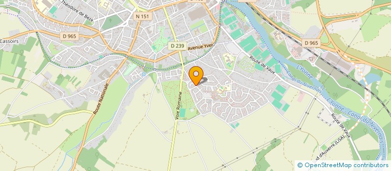 localisation de l'entreprise MADAME NATHALIE GRIZEAU à SAINT-GEORGES-SUR-BAULCHE