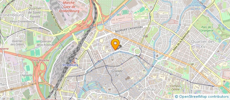 localisation de l'entreprise MADAME NATHALIE GROENE à STRASBOURG