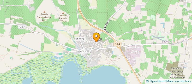 localisation de l'entreprise MADAME NATHALIE GROSS  VENDRES