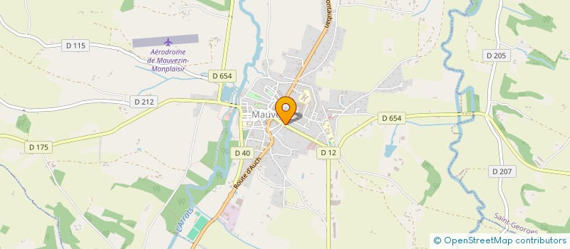 localisation de l'entreprise MADAME NATHALIE GUAL  MAUVEZIN