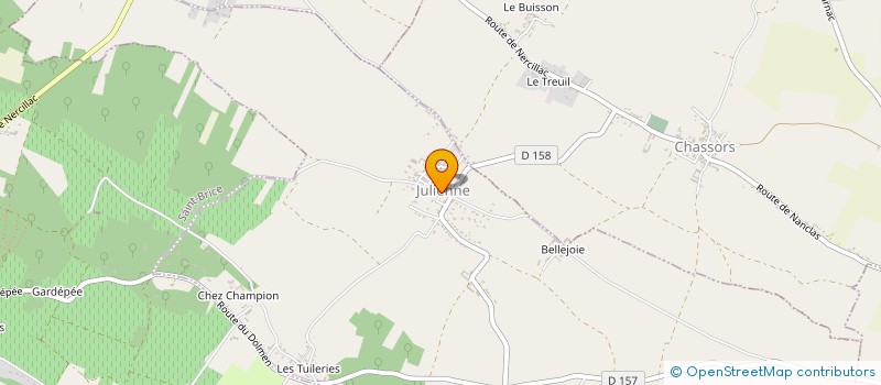 localisation de l'entreprise MADAME NATHALIE GUERRA à JULIENNE