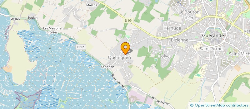 localisation de l'entreprise MADAME NATHALIE GUERZIDER  GUERANDE