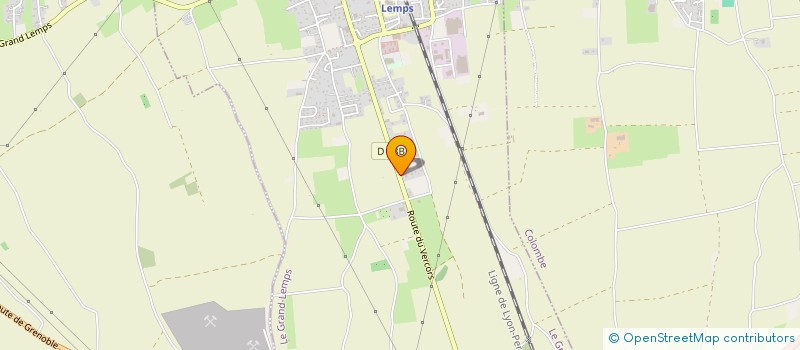 localisation de l'entreprise MADAME NATHALIE GUETAZ  LE GRAND-LEMPS