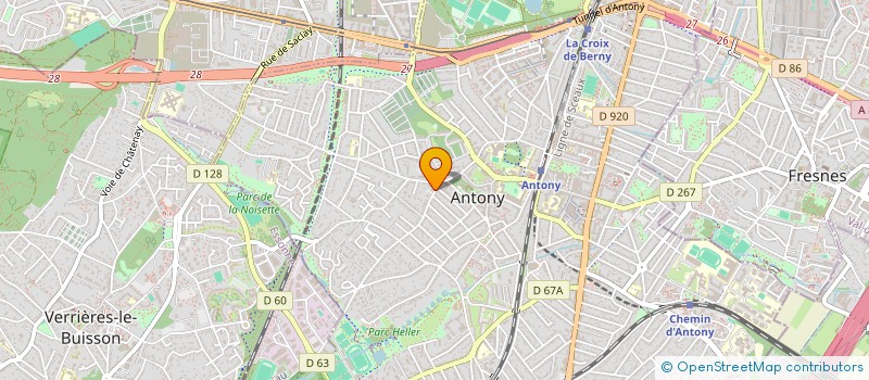 localisation de l'entreprise MADAME NATHALIE GUIBOUT à ANTONY