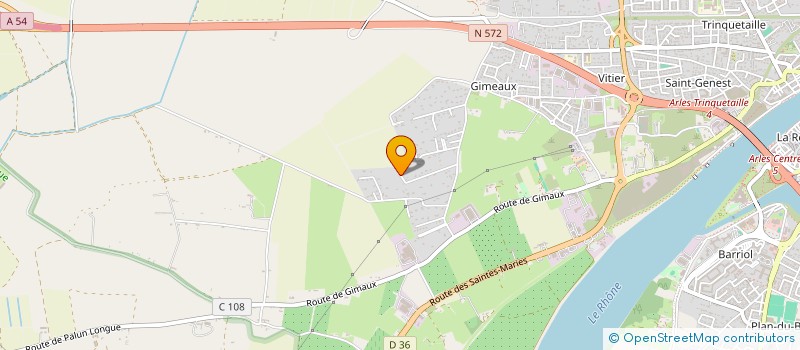 localisation de l'entreprise MADAME NATHALIE GUIGUE  ARLES