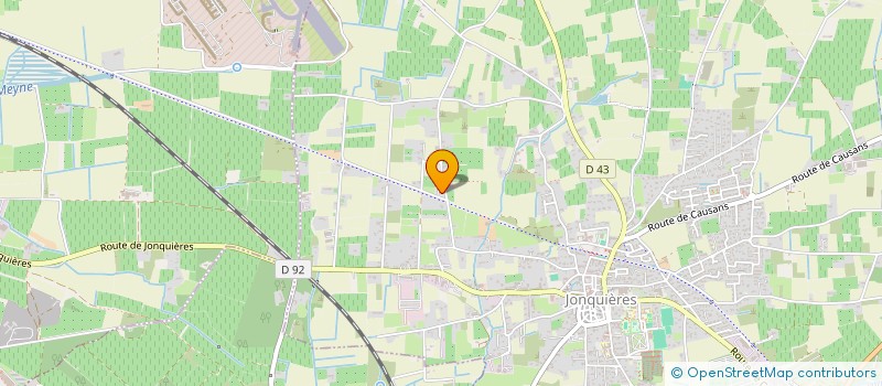 localisation de l'entreprise MADAME NATHALIE GUILIOME  JONQUIERES