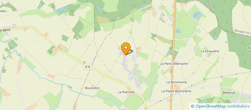 localisation de l'entreprise MADAME NATHALIE GUILLAUME à LEVROUX