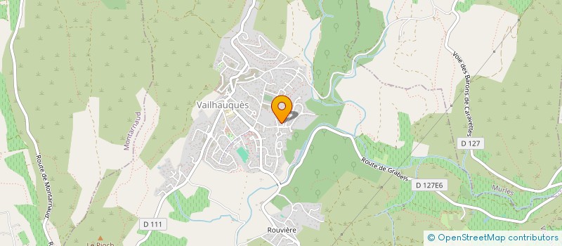 localisation de l'entreprise MADAME NATHALIE GUILLEMARD à VAILHAUQUES