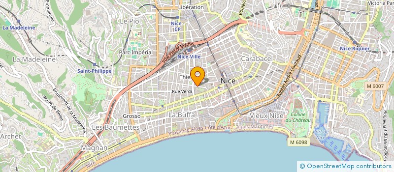 localisation de l'entreprise MADAME NATHALIE GUILLEMET à NICE