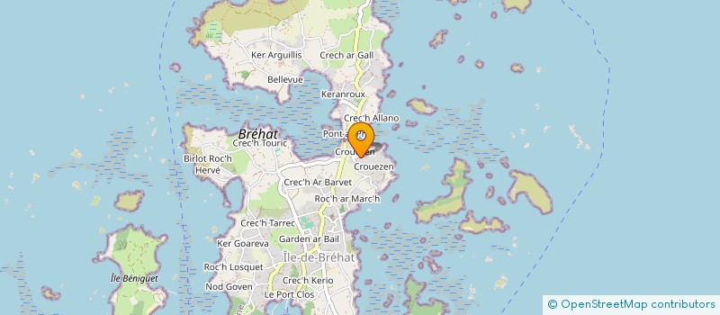 localisation de l'entreprise MADAME NATHALIE GUILLEMIN  ILE-DE-BREHAT