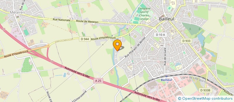 localisation de l'entreprise MADAME NATHALIE GUILLON à BAILLEUL