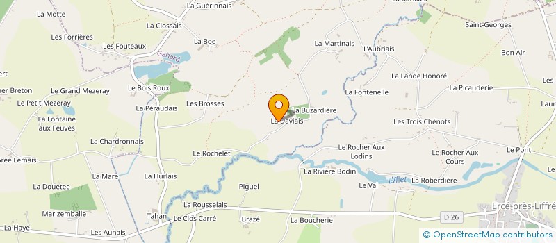 localisation de l'entreprise MADAME NATHALIE GUINEHEUX  GAHARD