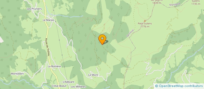 localisation de l'entreprise MADAME NATHALIE GUYON  SERRAVAL