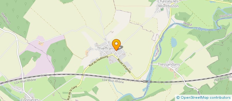 localisation de l'entreprise MADAME NATHALIE GUYOT  THIEFFRANS