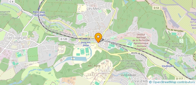 localisation de l'entreprise MADAME NATHALIE GUYOT-SIONNEST à JOUY-EN-JOSAS