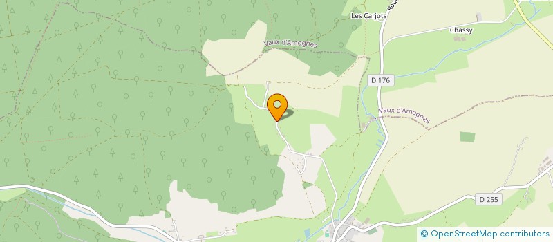localisation de l'entreprise MADAME NATHALIE HABERT à MONTIGNY-AUX-AMOGNES