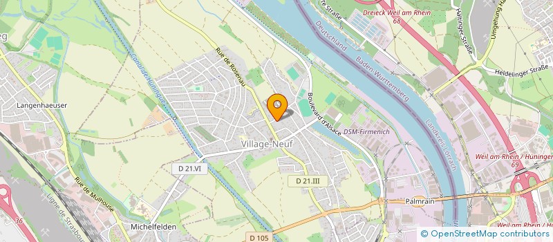 localisation de l'entreprise MADAME NATHALIE HAEGELE à ROSENAU