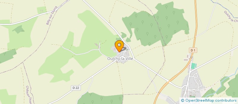 localisation de l'entreprise MADAME NATHALIE HAMANN  OULCHY-LA-VILLE
