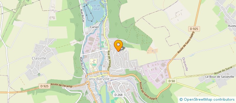 localisation de l'entreprise MADAME NATHALIE HAMEL  CANY-BARVILLE