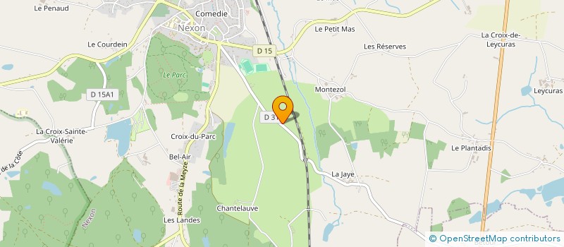 localisation de l'entreprise MADAME NATHALIE HAMOUDI  NEXON