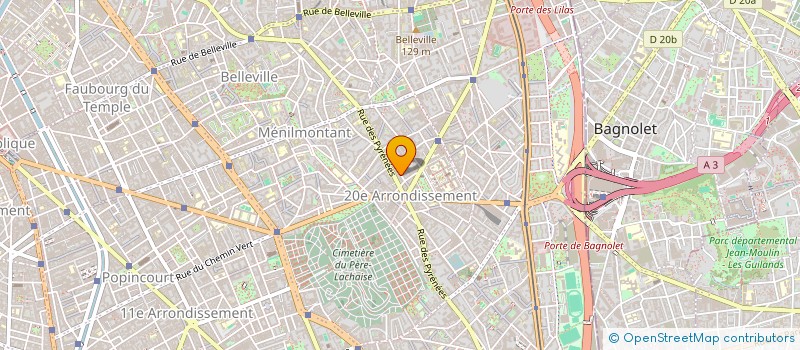 localisation de l'entreprise MADAME NATHALIE HARB  PARIS