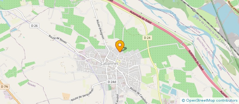 localisation de l'entreprise MADAME NATHALIE HARLIN  CABANNES